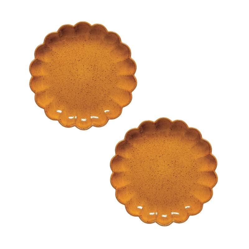 Marrakesh Salad Plates, Set of 2 - Cumin